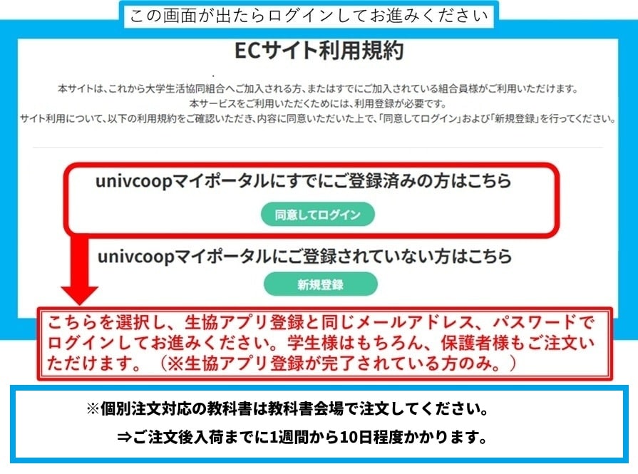 大阪公立大学生協 教科書