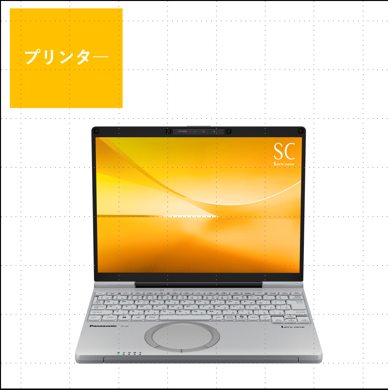 Panasonic Let's note　プリンターセット