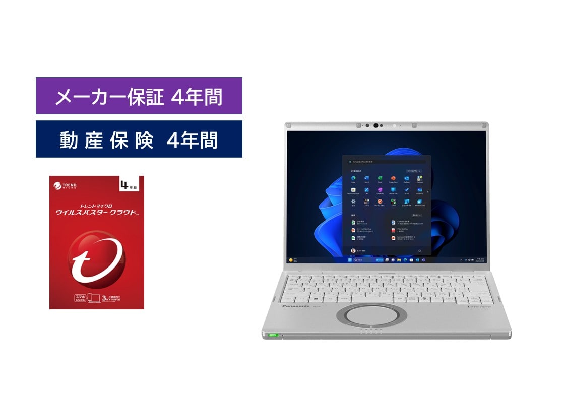 B-2 Panasonic レットノート CF-FV5 基本セット