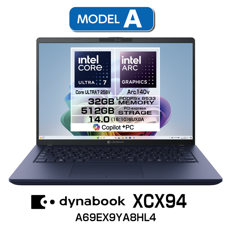 MODEL A dynabook RCX94