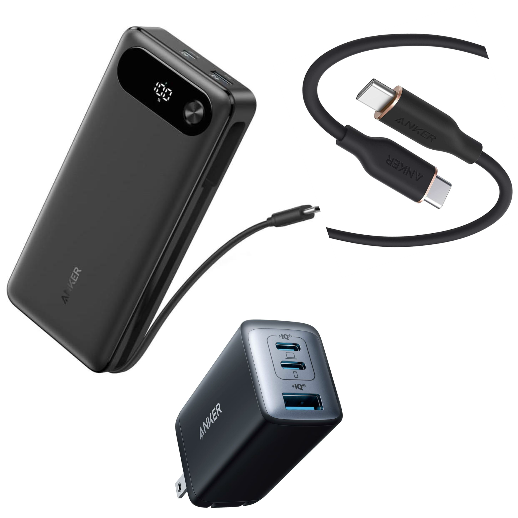 Anker モバイルバッテリー3点セット(店頭渡し)