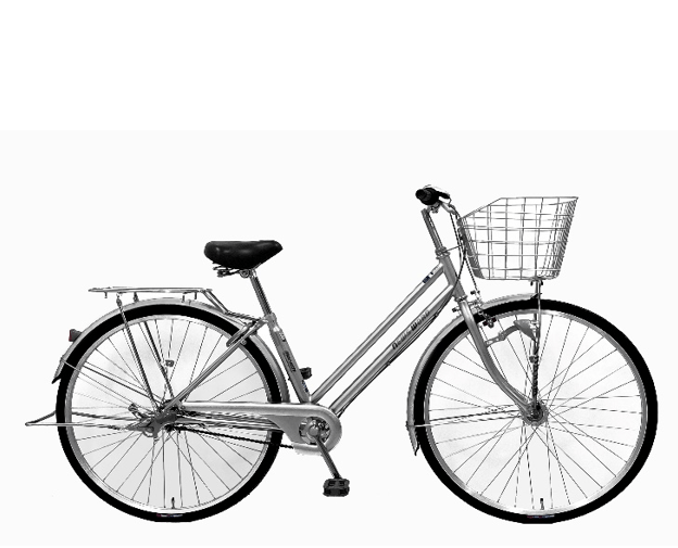 【9104】27インチシティ 6段変速&オートライト SL