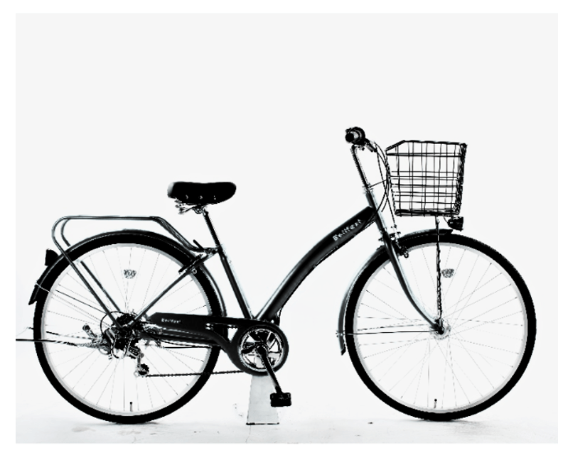 【9108】27インチファッション外装6段オートライトBK