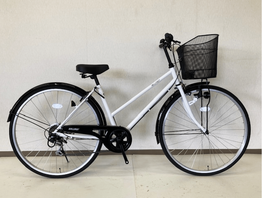 【9111】27インチシティサイクル6段変速WT