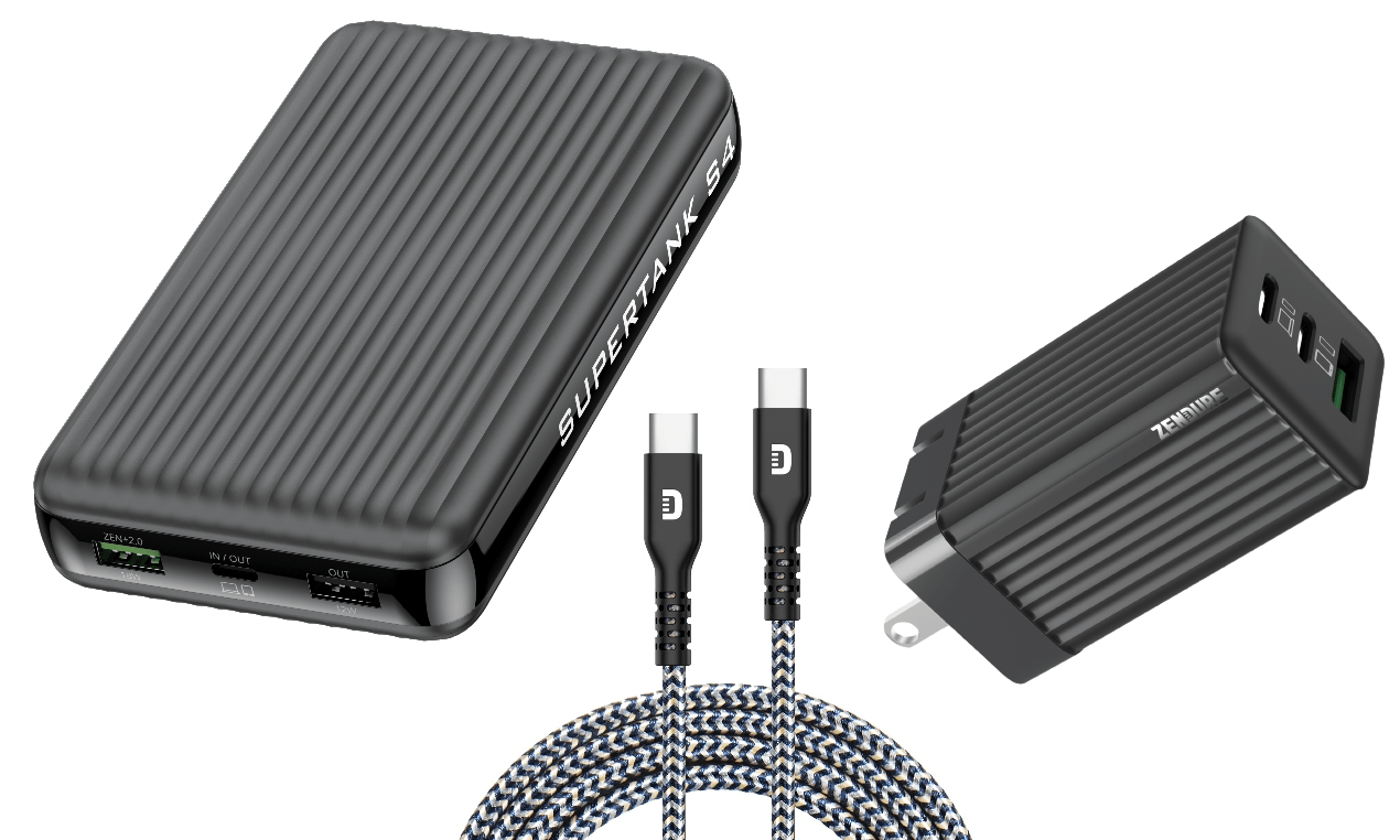 モバイルバッテリー　3点セット