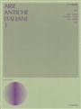 イタリア歌曲集　１　中声用　新版