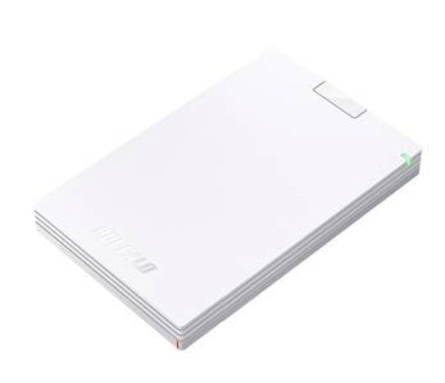 バッファロー ポータブルHDD HD-PGAC1U3-WA
