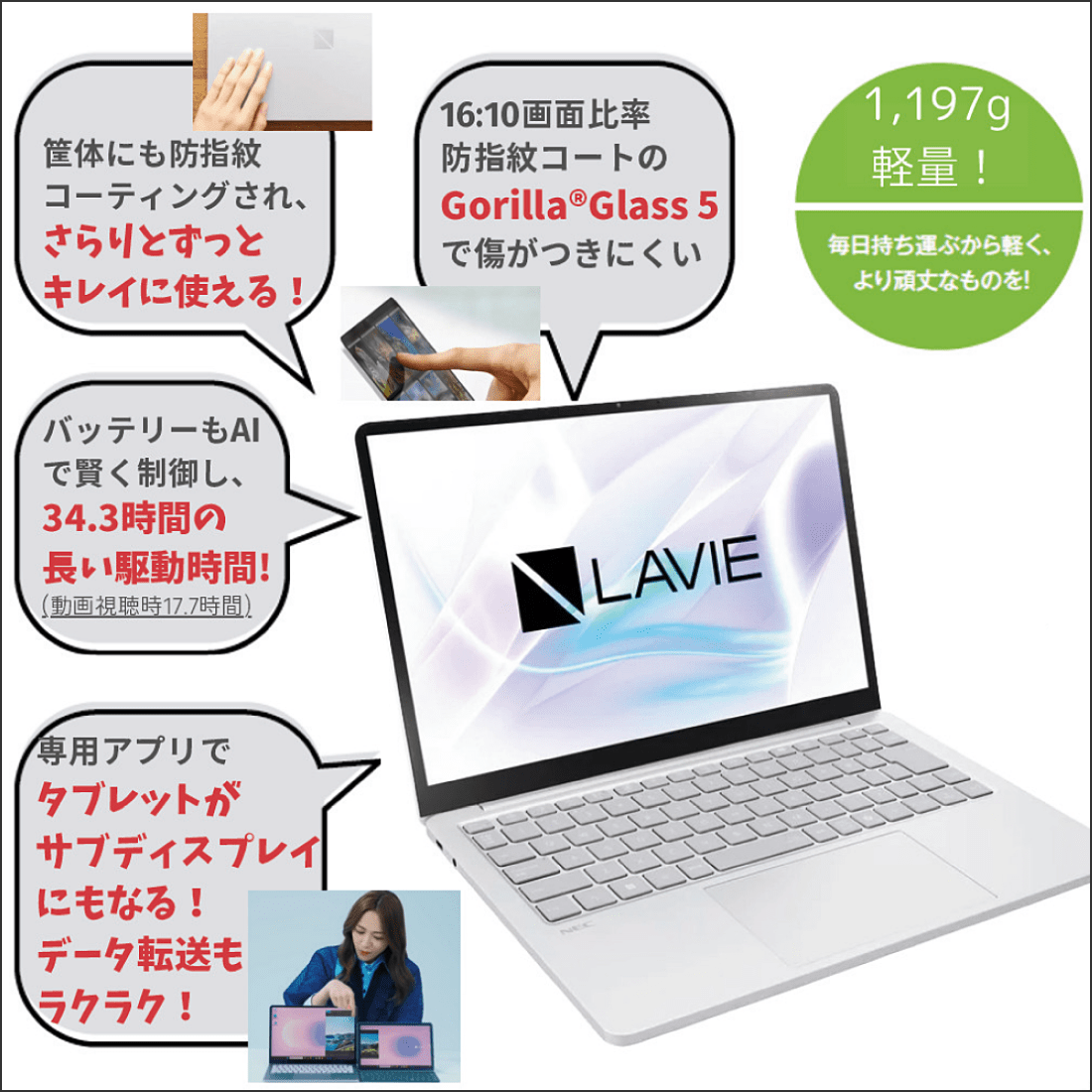 Sセット　NEC LAVIE SOL　学びバッチリセット