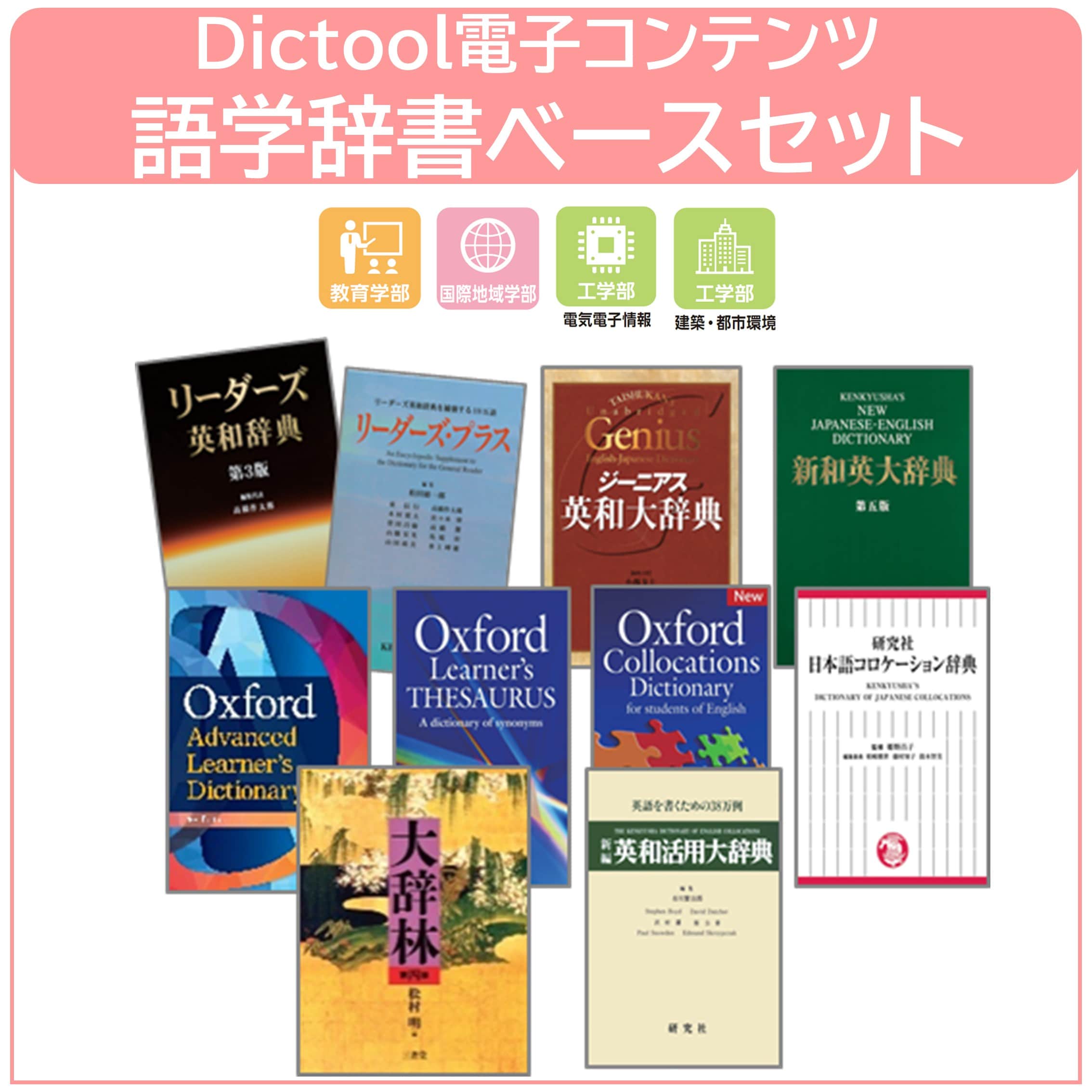 26Dictool 電子コンテンツ語学辞書ベースセット