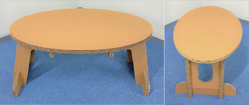 段ボール家具 ローテーブル