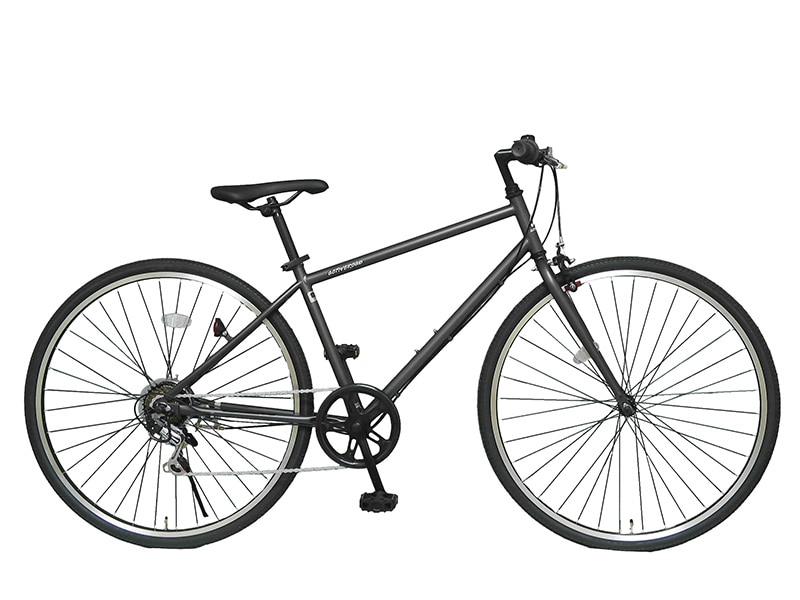 27インチ外装6段変速クロスバイク DA276J マットグレー