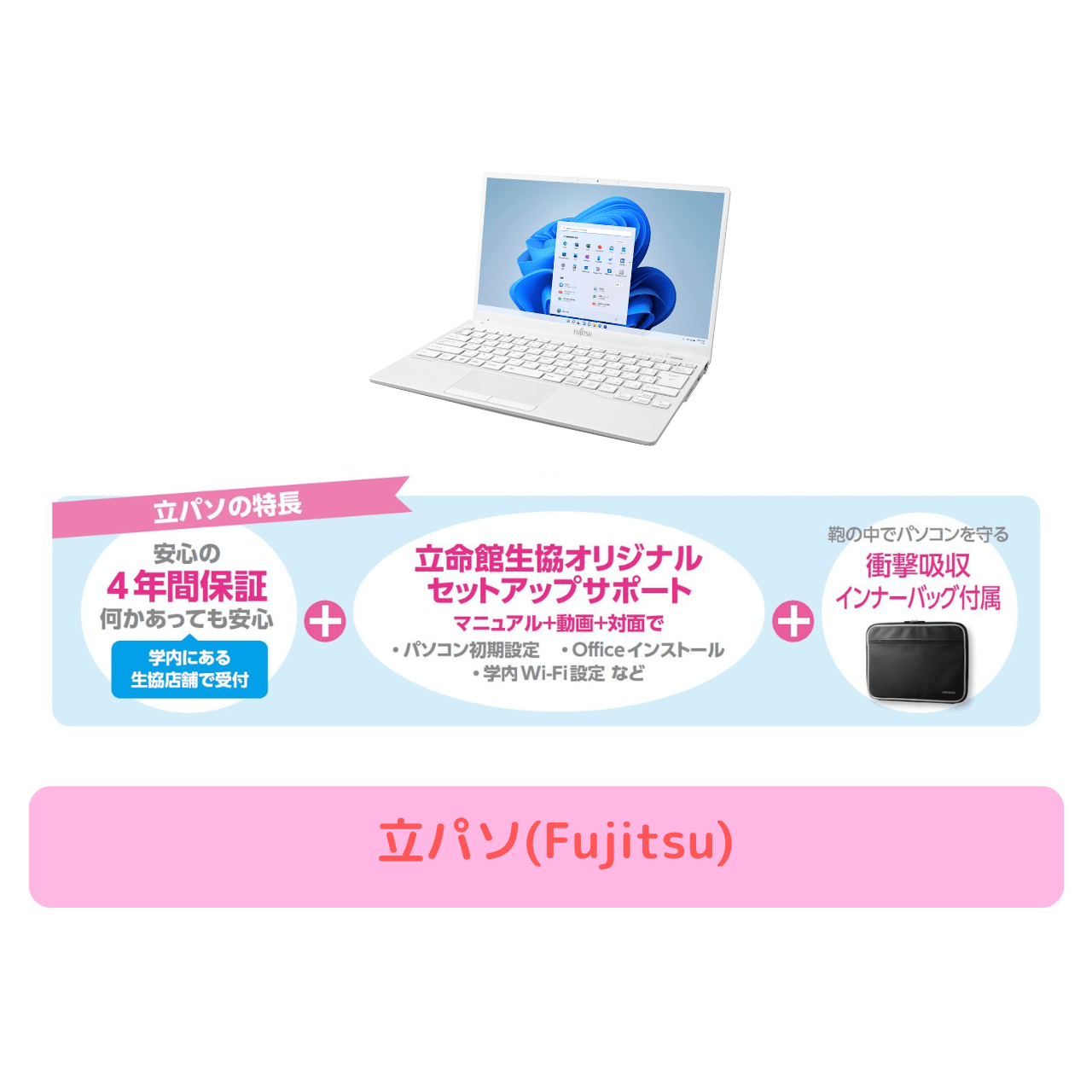 立パソ【FUJITSU】