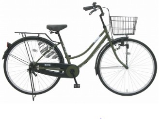 自転車　K26LC　マットカーキー