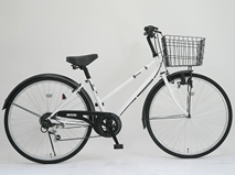 自転車　KC276 ホワイト