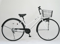 自転車　KC27A　ホワイト