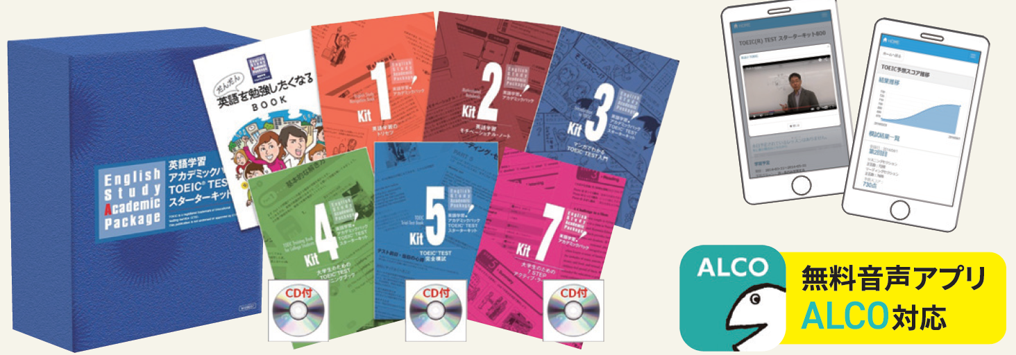 【H-1】TOEICスターターキット 講義動画付き