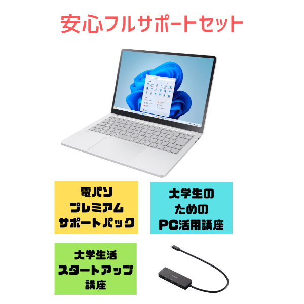 電パソ　NEC LAVIE SOL 　安心フルサポートセット