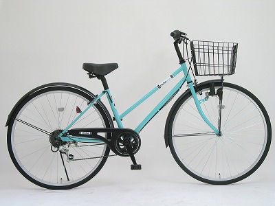 自転車　27インチKC276ブルーグレー