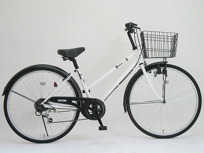 自転車　27インチKC276ホワイト
