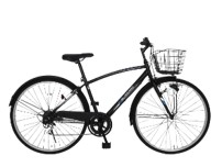 【情報工642】27インチオートライト付き6段クロスシティ車