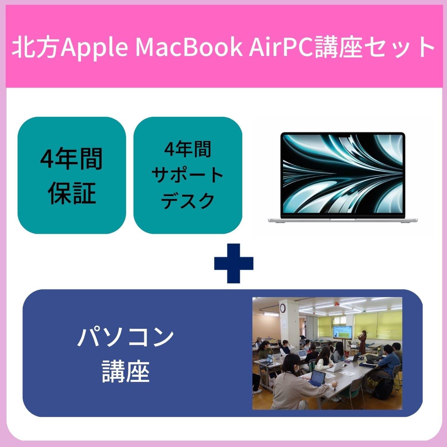 【北方】【講座セット】MacBook Air