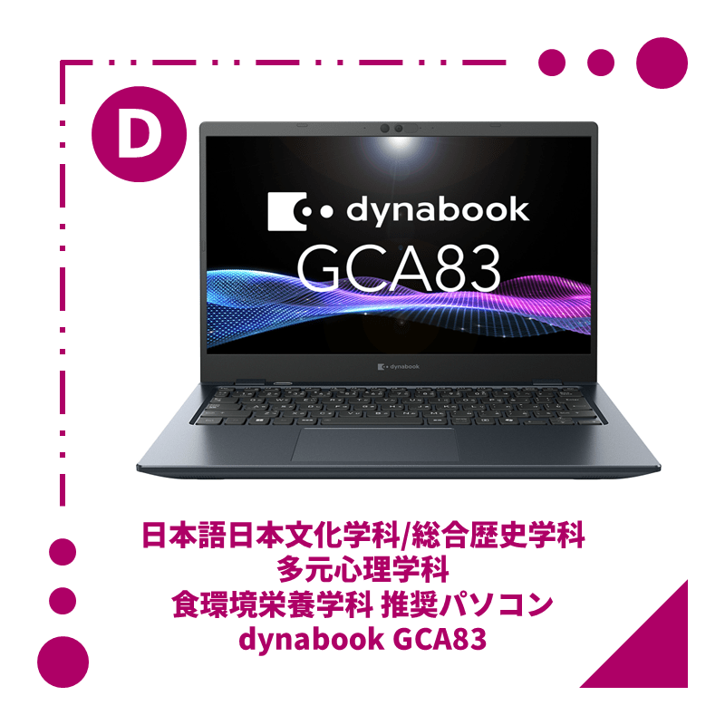 【D1】dynabook GCA83 単品